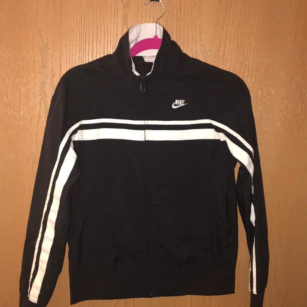 Black Nike track jacket